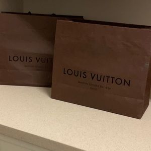 Louis Vuitton shopping bags🛍️🛍️